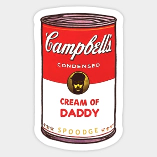 Cream of Daddy Sticker